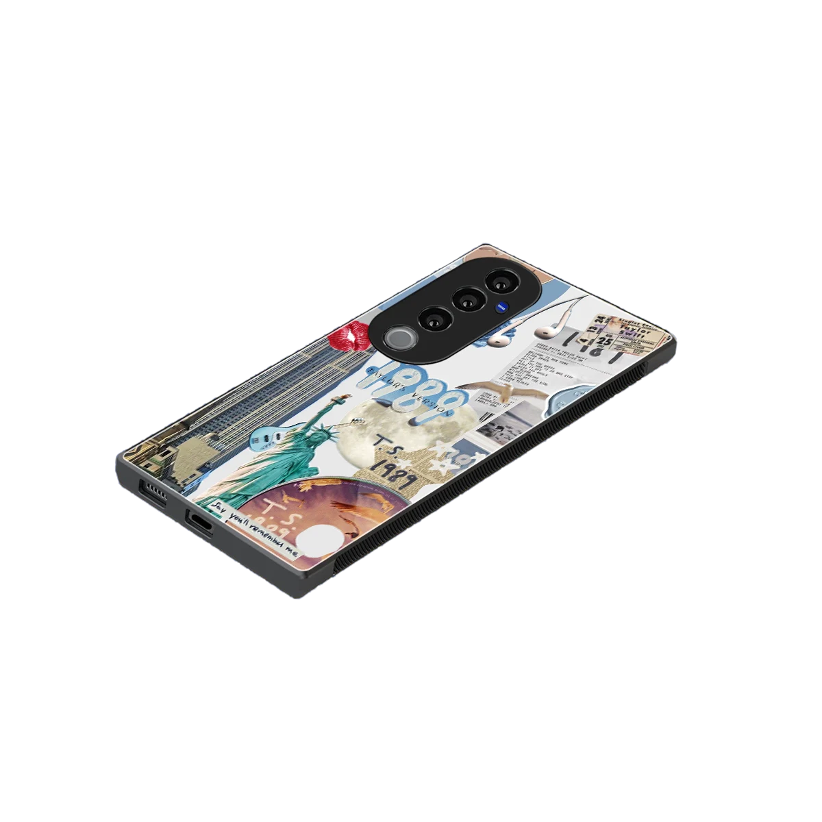 1989 Swift Era stylish phone case for vivo v40 pro | glossy glass and slim fit