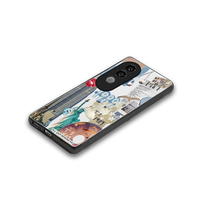 1989 Swift Era stylish phone case for vivo v40e | glossy glass and slim fit