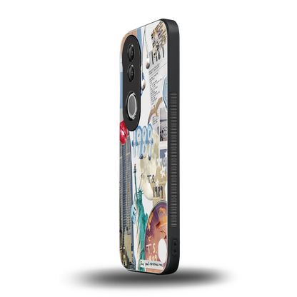 1989 Swift Era vivo v50 mobile cover | shockproof glass phone case