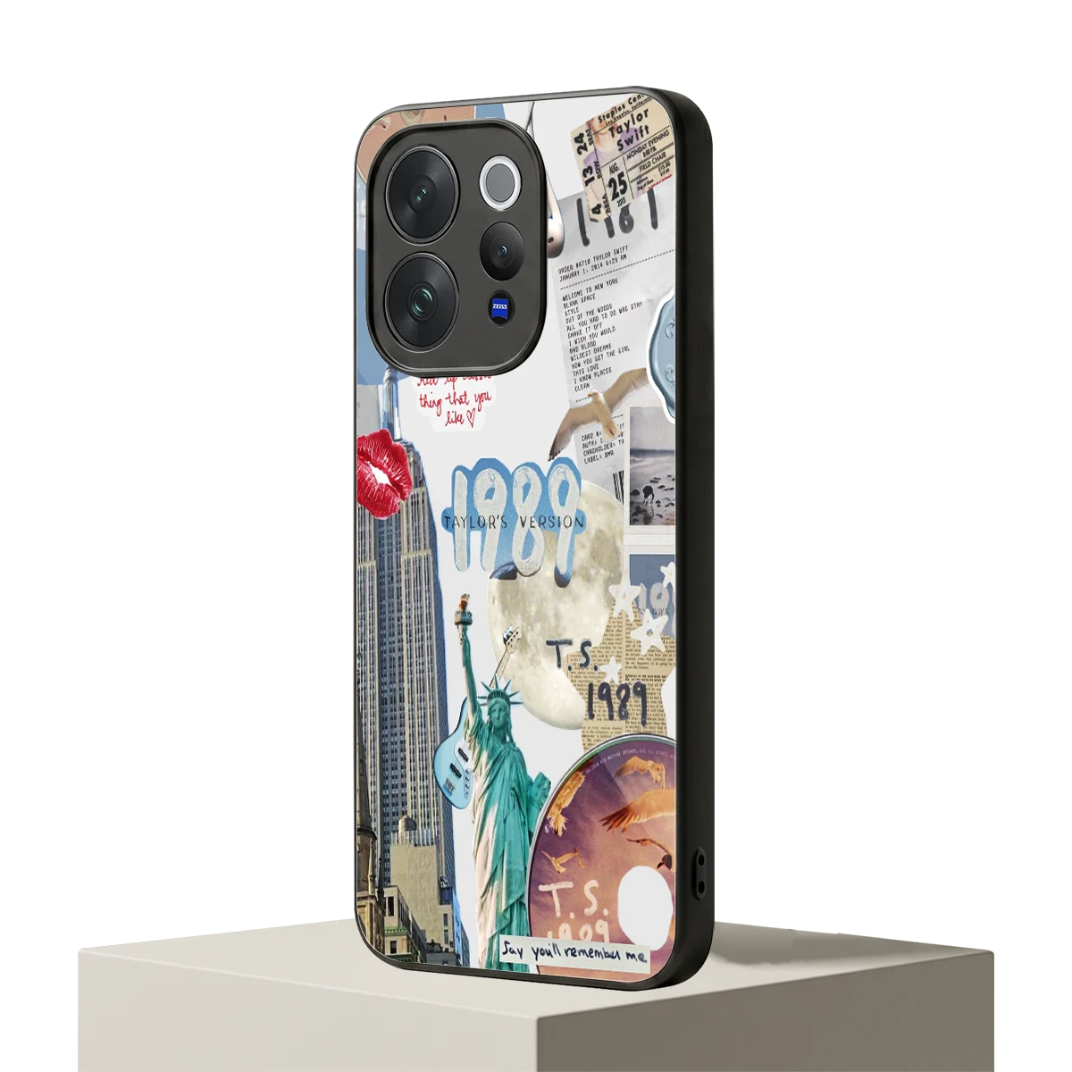 1989 Swift Era vivo v70 mobile cover | shockproof glass phone case