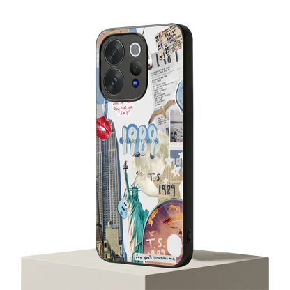 1989 Swift Era vivo v70 mobile cover | shockproof glass phone case