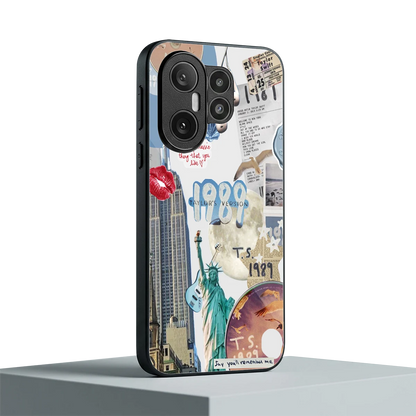 1989 Swift Era vivo x200 fe mobile cover | shockproof glass phone case