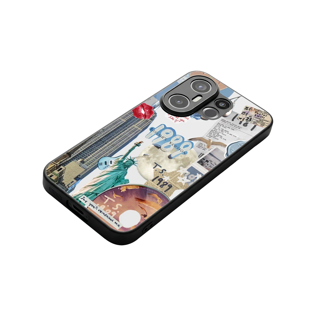 1989 Swift Era stylish phone case for vivo x200 fe | glossy glass and slim fit