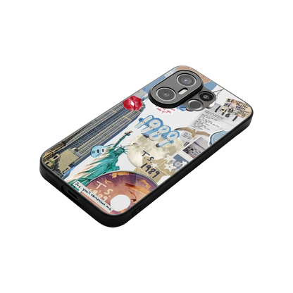 1989 Swift Era stylish phone case for vivo x200 fe | glossy glass and slim fit