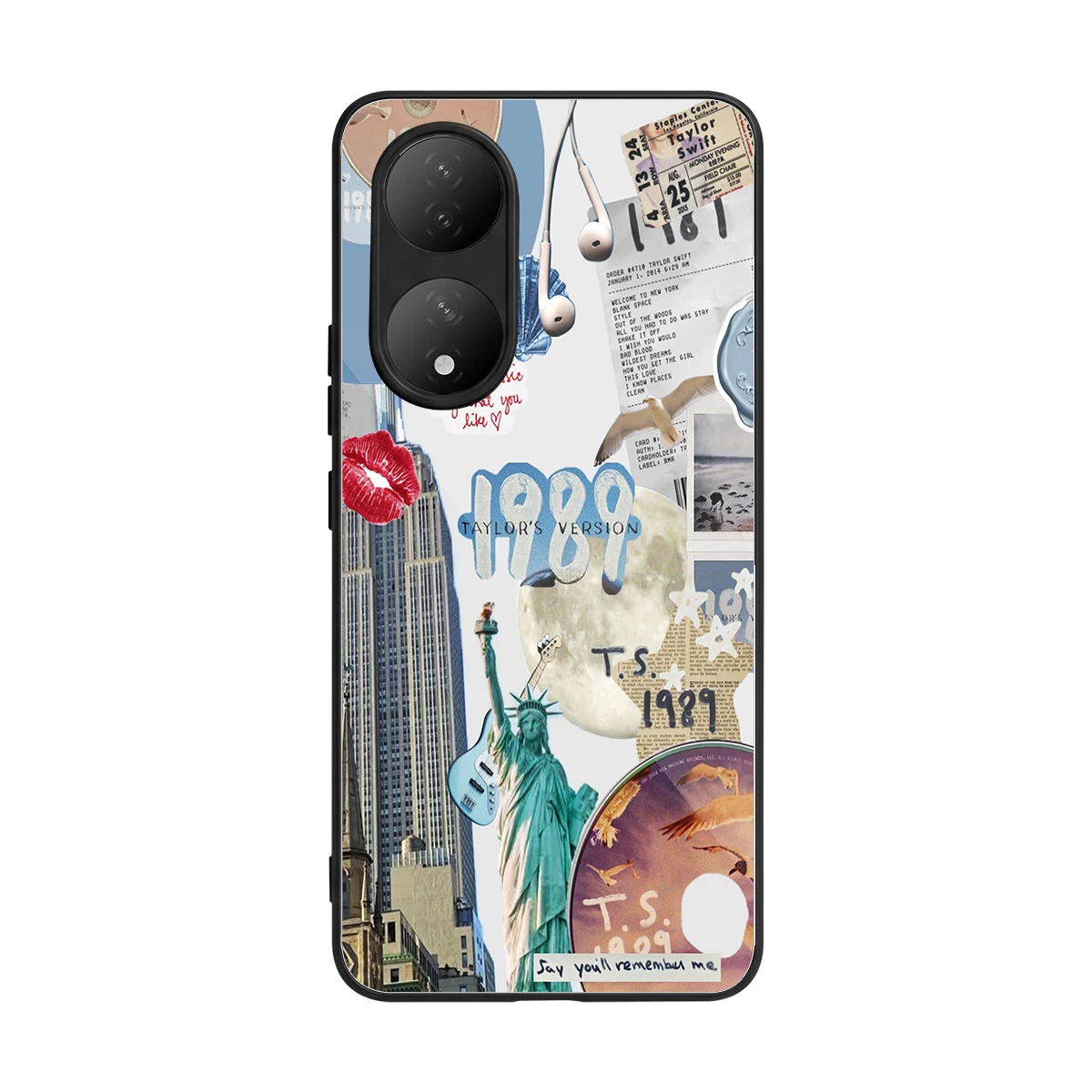 1989 Swift Era back phone cover | glass case for Vivo-y100