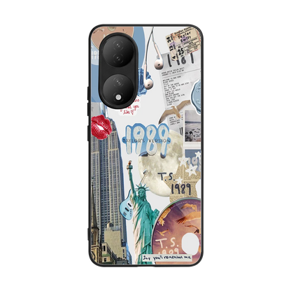 1989 Swift Era back phone cover | glass case for Vivo-y100