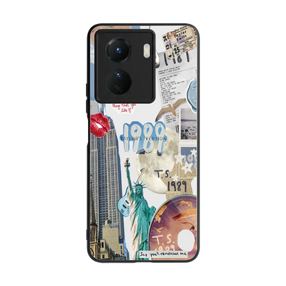 1989 Swift Era back phone cover | glass case for vivo y16