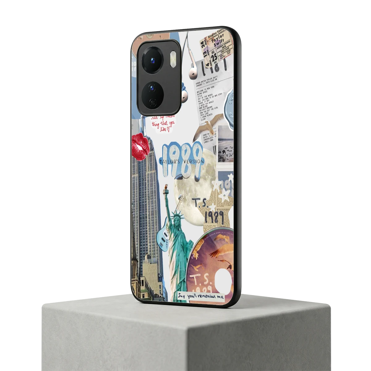 1989 Swift Era vivo y16 mobile cover | shockproof glass phone case