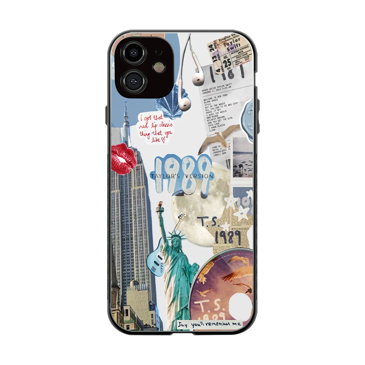 1989 Swift Era back phone cover | glass case for iphone 12