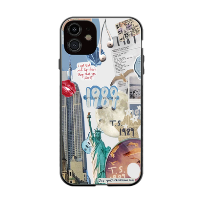 1989 Swift Era back phone cover | glass case for iphone 12