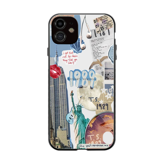 1989 Swift Era back phone cover | glass case for iphone 12