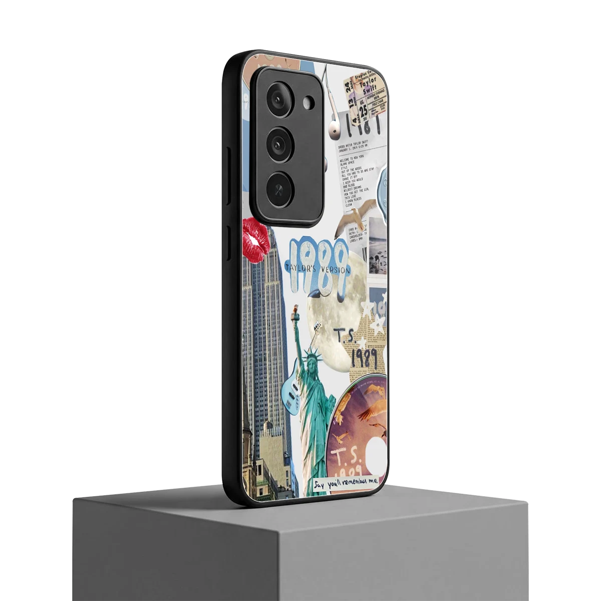 1989 Swift Era redmi 15 5g mobile cover | shockproof glass phone case