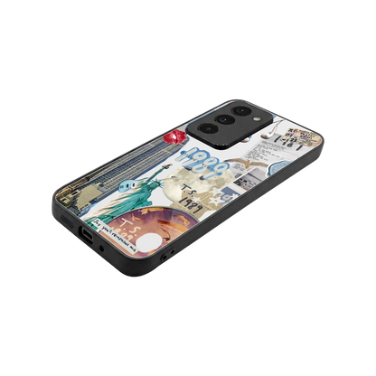 1989 Swift Era stylish phone case for redmi 15 5g | glossy glass and slim fit