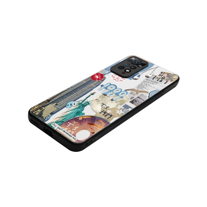 1989 Swift Era stylish phone case for redmi note 11 pro | glossy glass and slim fit