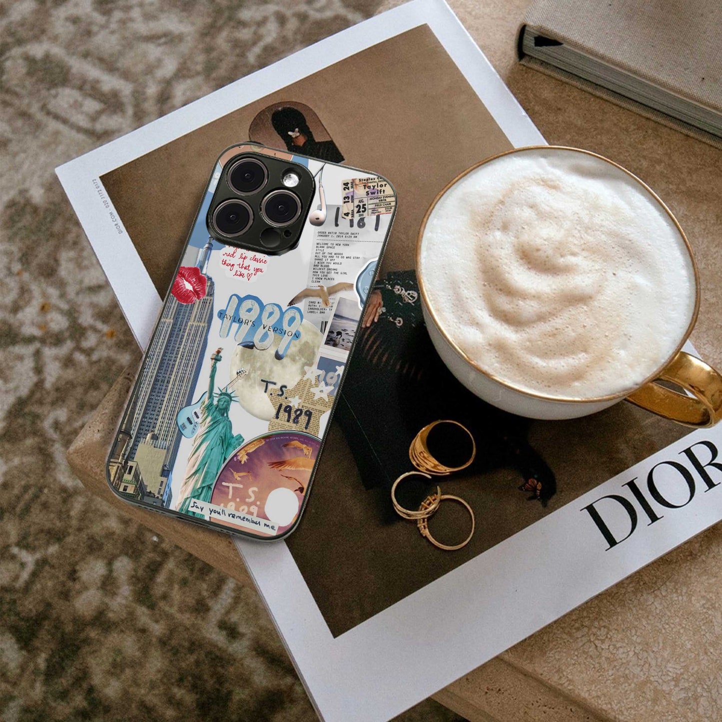1989 Swift Era Phone Case for Iphone 16 | Glass Case