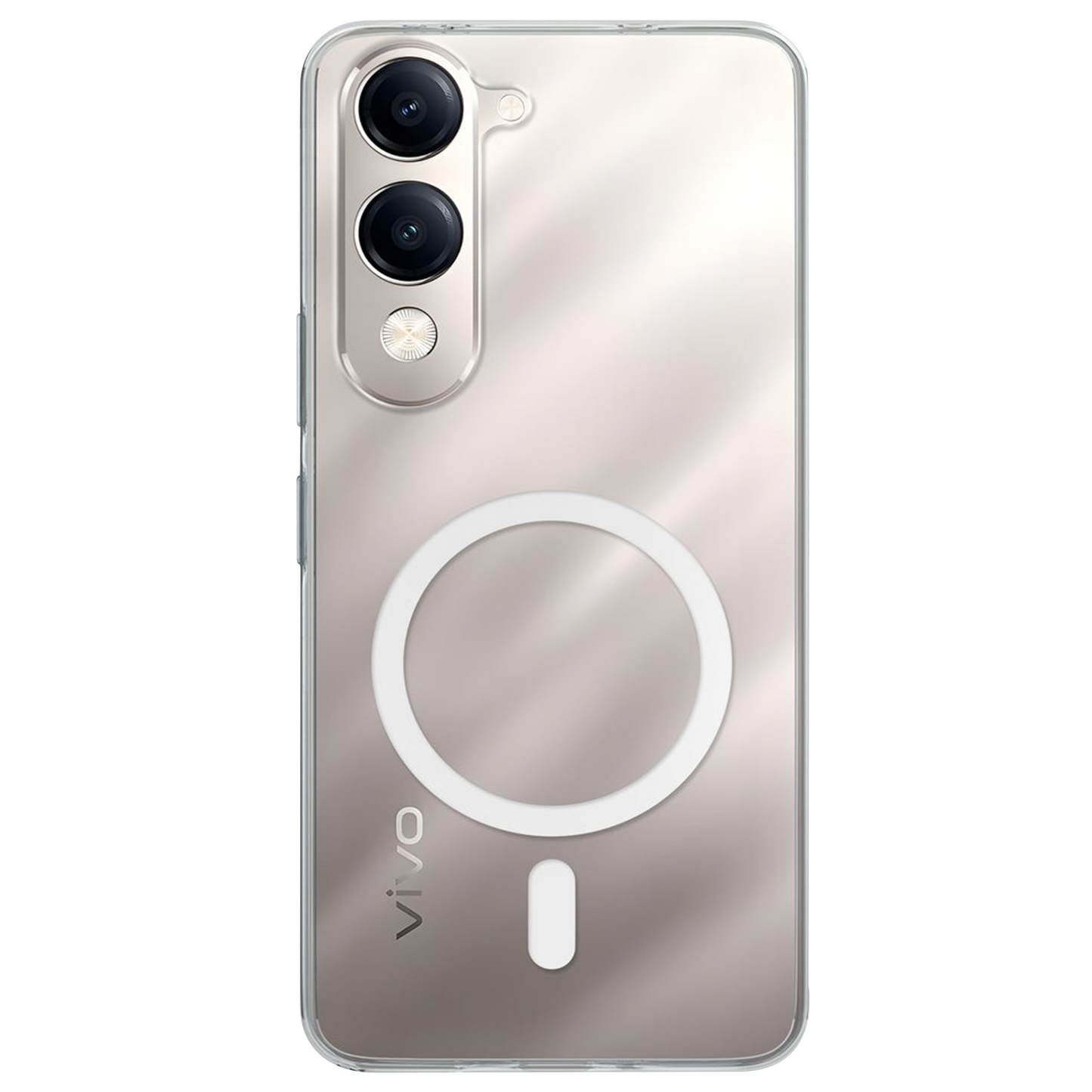 Anti Yellow Magsafe Clear Case for Vivo Y19s