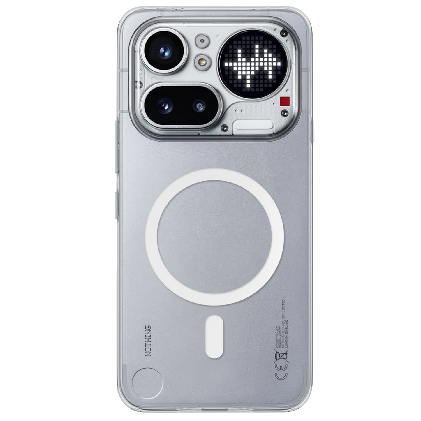 Anti Yellow Magsafe Clear Case for Nothing Phone 4A Pro
