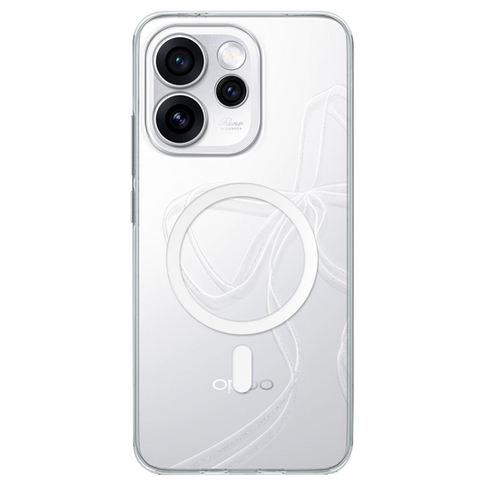 Anti Yellow Magsafe Clear Case for Oppo Reno 15 Pro Mini