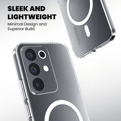 Anti Yellow Magsafe Clear Case for Realme 15x