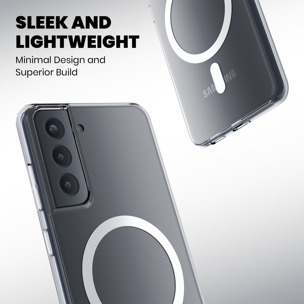 Anti Yellow Magsafe Clear Case for Samsung Galaxy S21 Ultra