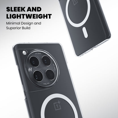 Anti Yellow Magsafe Clear Case for OnePlus 12R