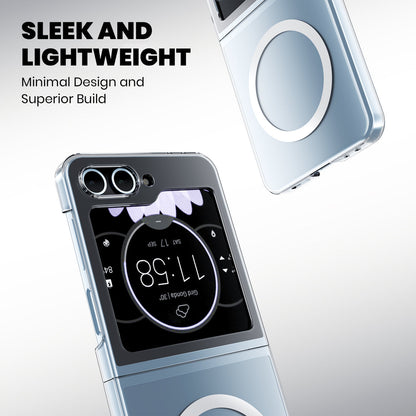 Anti Yellow Magsafe Clear Case for Samsung  Galaxy Z Flip 5