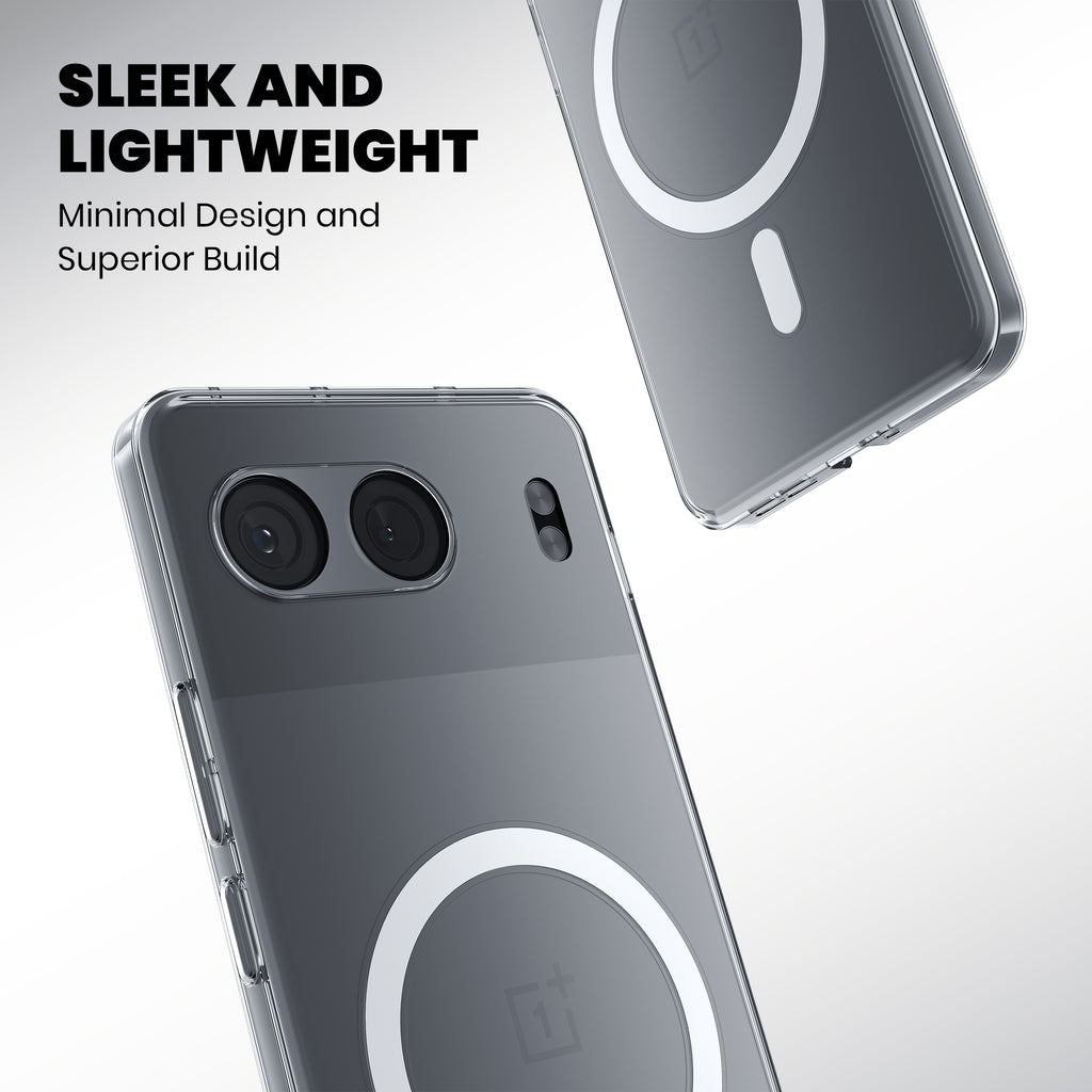 Anti Yellow Magsafe Clear Case for Oneplus Nord 4