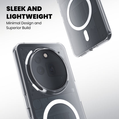 Anti Yellow Magsafe Clear Case for Nothing Phone 3a Pro