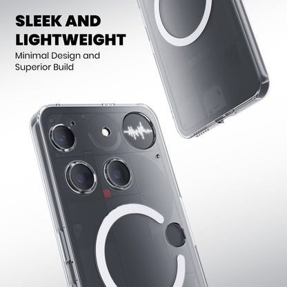 Anti Yellow Magsafe Clear Case for Nothing Phone 3