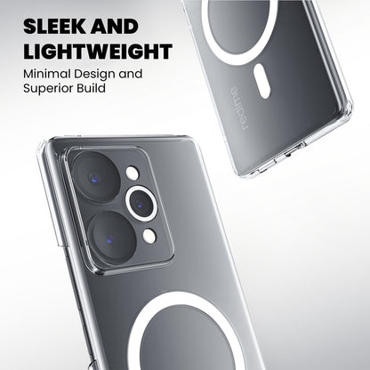 Anti Yellow Magsafe Clear Case for Realme 15 5G