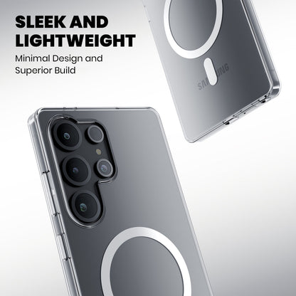 Anti Yellow Magsafe Clear Case for Samsung Galaxy S25 Plus