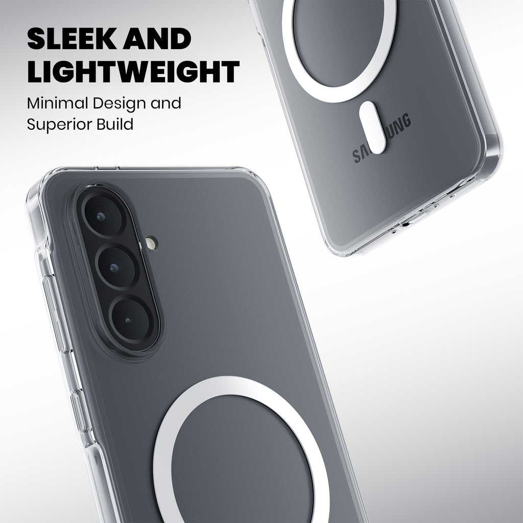 Anti Yellow Magsafe Clear Case for Samsung Galaxy A56 5G