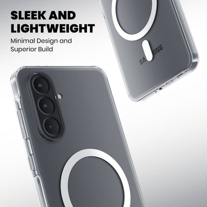 Anti Yellow Magsafe Clear Case for Samsung Galaxy A56 5G