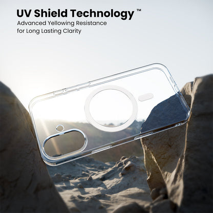 Anti Yellow Magsafe Clear Case for iPhone 17