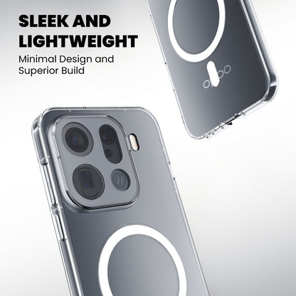 Anti Yellow Magsafe Clear Case for Oppo Find X9