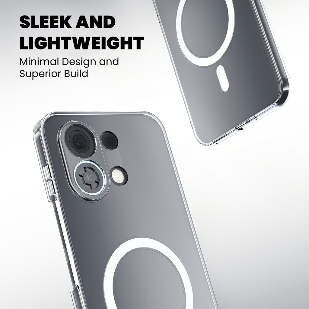 Anti Yellow Magsafe Clear Case for Oppo Reno 10