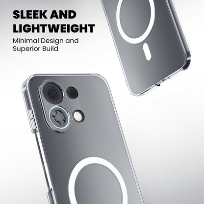 Anti Yellow Magsafe Clear Case for Oppo Reno 10