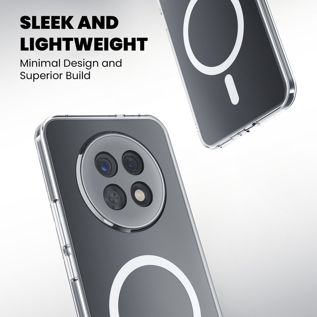 Anti Yellow Magsafe Clear Case for Oppo F29 Pro