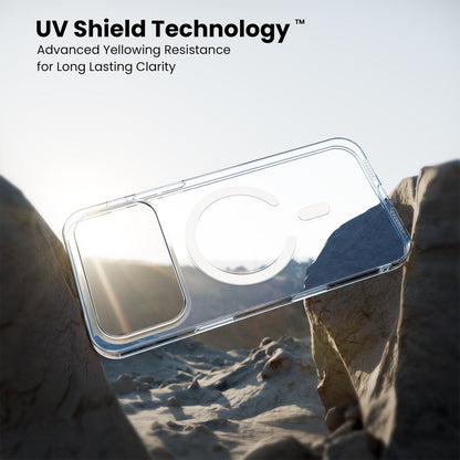 Anti Yellow Magsafe Clear Case for iPhone 17 Pro