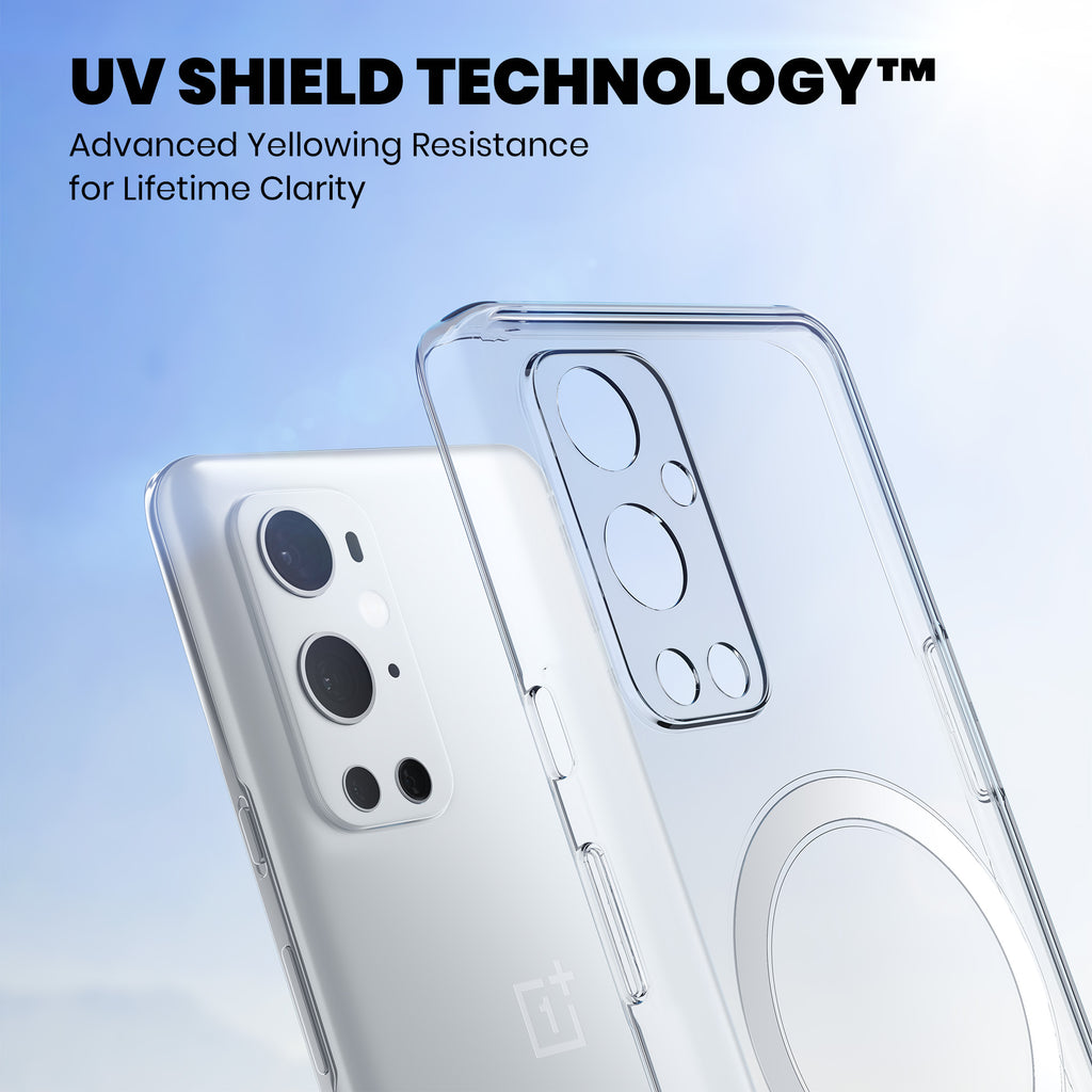 Anti Yellow Magsafe Clear Case for OnePlus 7T