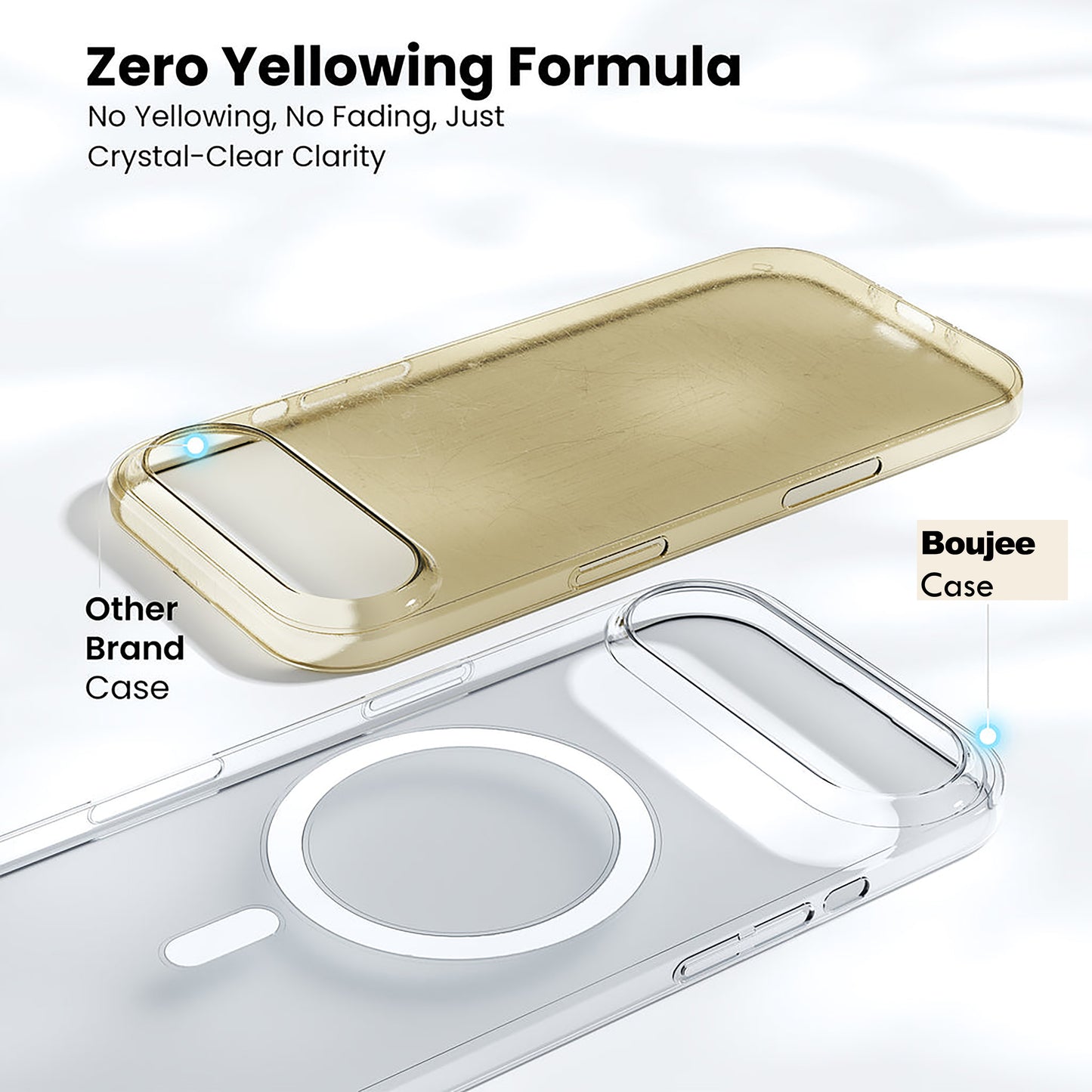 Anti Yellow Magsafe Clear Case for iPhone Air