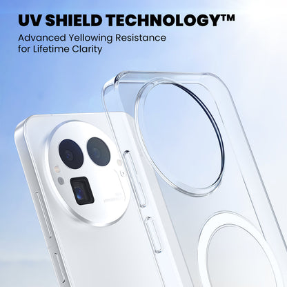 Anti Yellow Magsafe Clear Case for Realme 12 5G