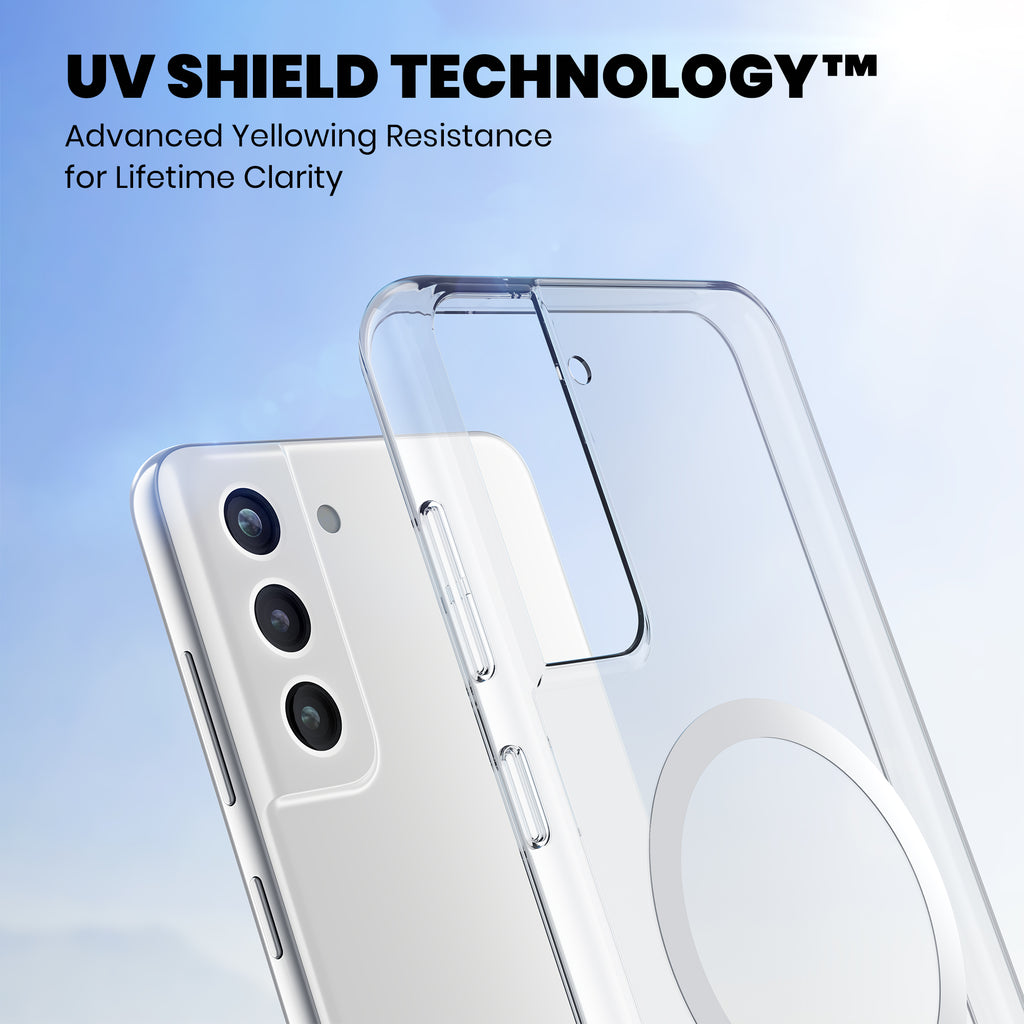 Anti Yellow Magsafe Clear Case for Samsung Galaxy S21 Ultra