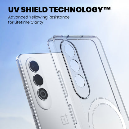 Anti Yellow Magsafe Clear Case for Oneplus Nord Ce 4