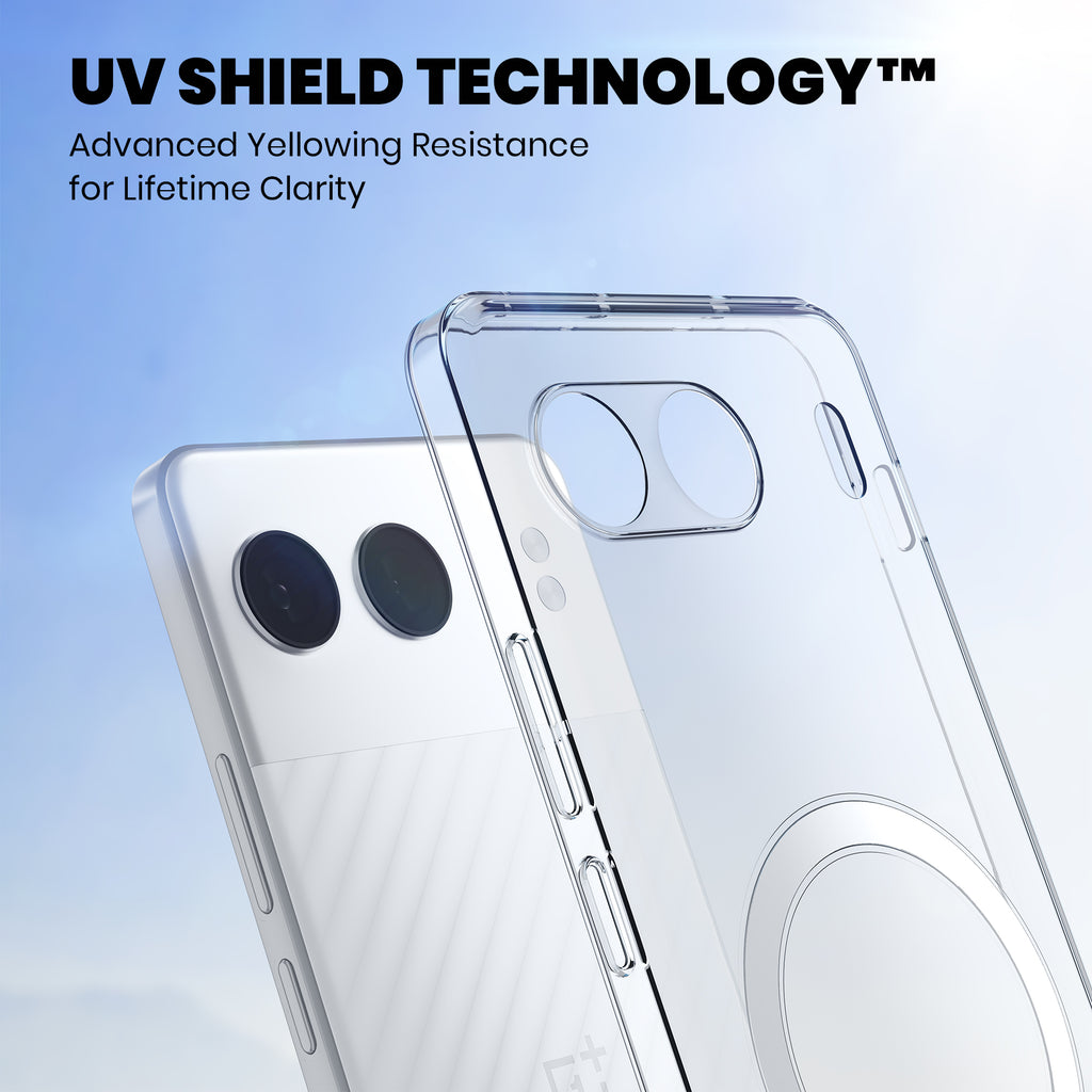 Anti Yellow Magsafe Clear Case for Oneplus Nord 4