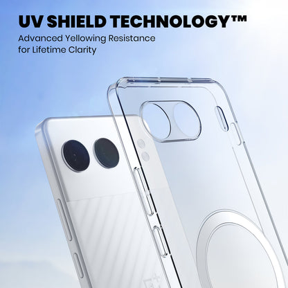 Anti Yellow Magsafe Clear Case for Oneplus Nord 4
