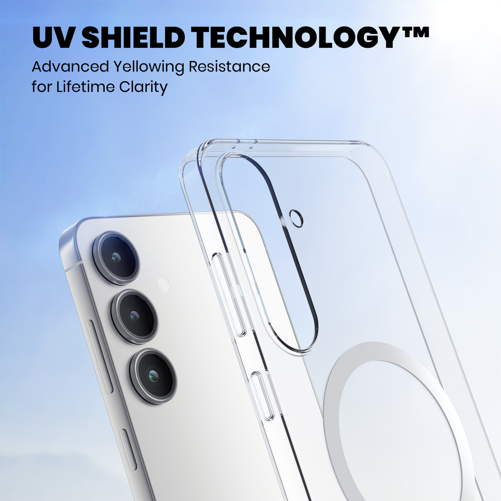 Anti Yellow Magsafe Clear Case for Samsung Galaxy A16 5G