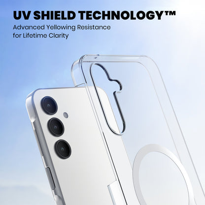 Anti Yellow Magsafe Clear Case for Samsung Galaxy A25 5G
