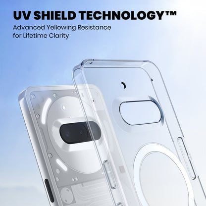Anti Yellow Magsafe Clear Case for Nothing Phone 3a