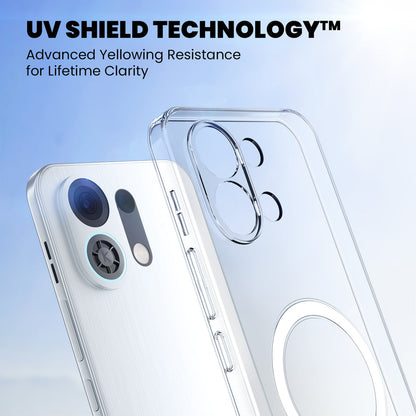 Anti Yellow Magsafe Clear Case for Oppo K13X 5G